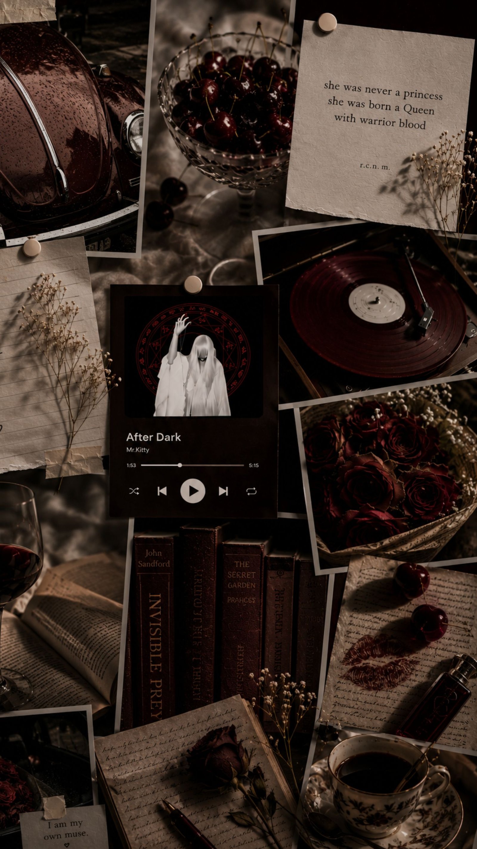 The Dark Feminine Aesthetic Moodboard Aesthetic Moodboard - Avenlly