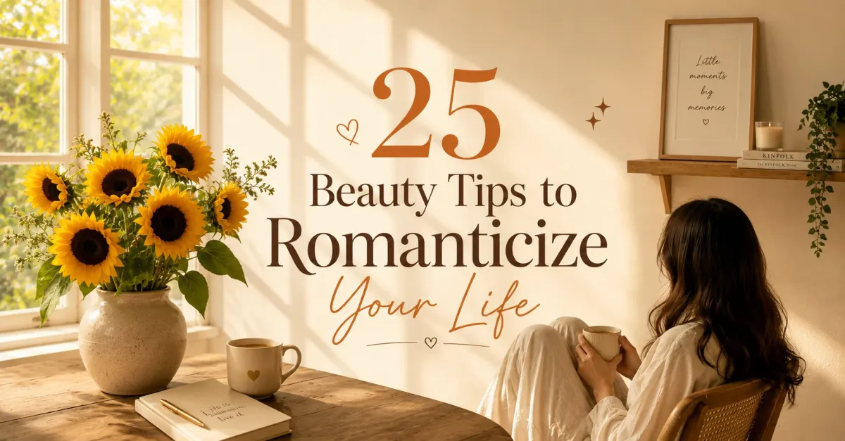 The Art of Romanticizing Your Everyday Life