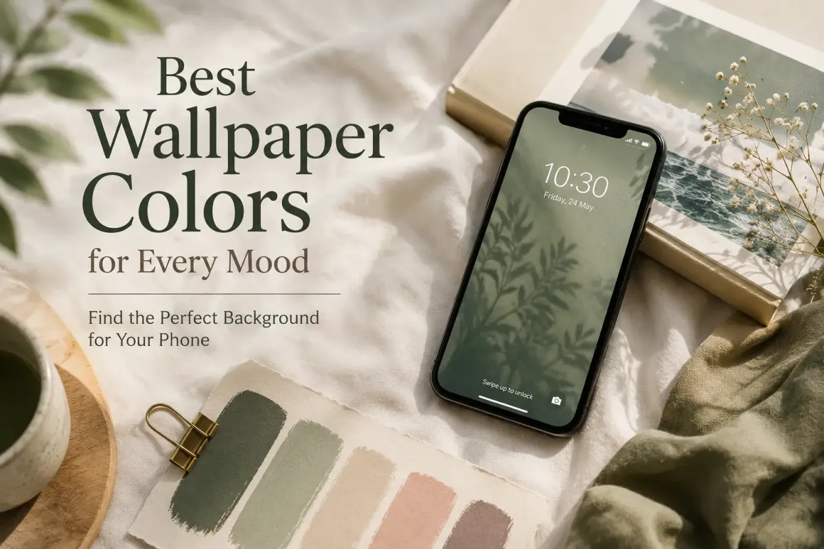 Best Wallpaper Colors for Every Mood Find the Perfect Background for Your Phone