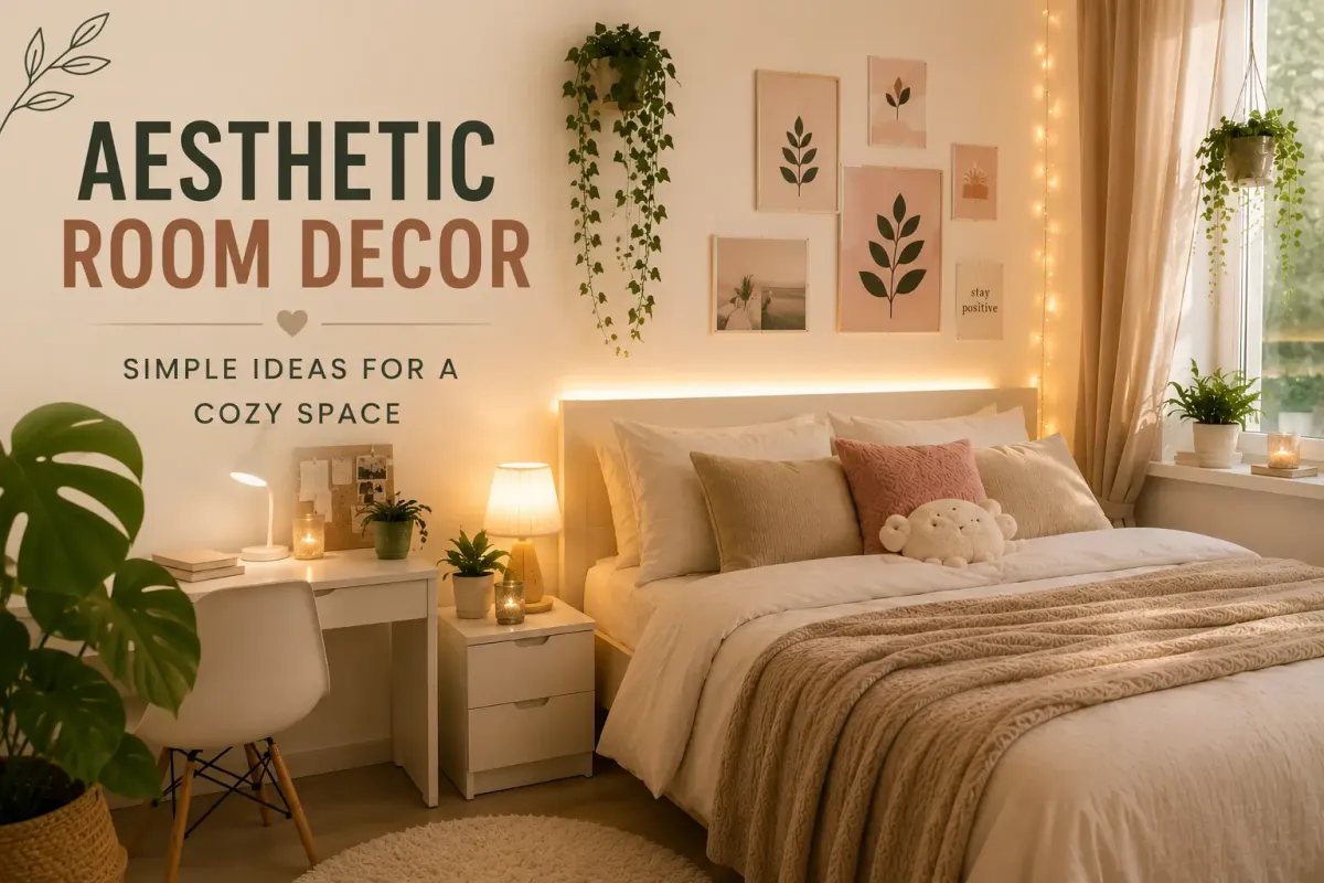 How to Create a Cozy Aesthetic Bedroom You'll Never Want to Leave