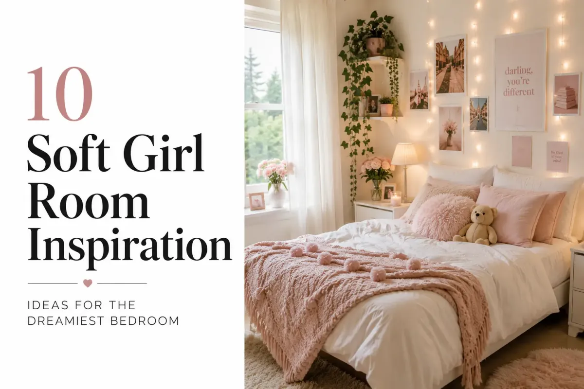 Soft Girl Room Ideas for the Dreamiest Bedroom