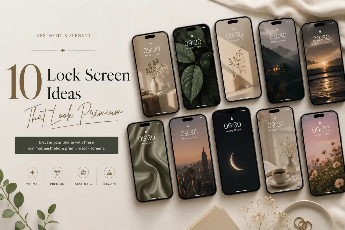 10 Lock Screen Ideas That Look Premium
