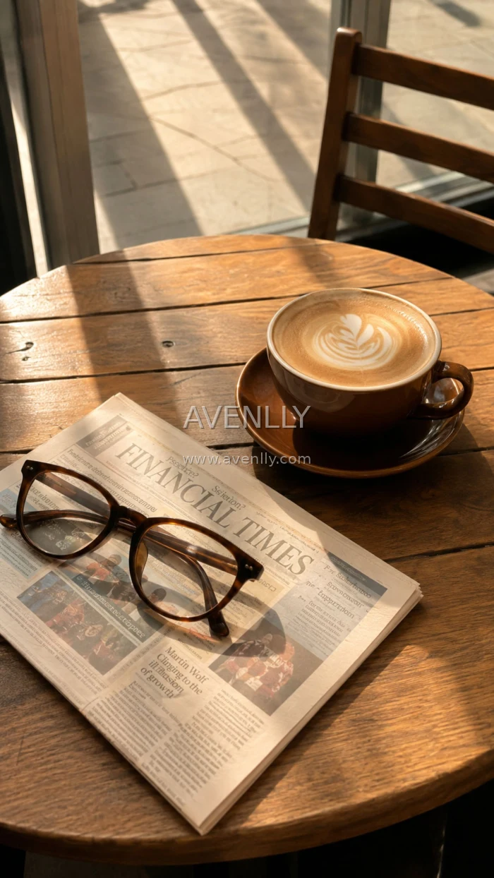 Cozy Coffee Table Aesthetic Wallpaper