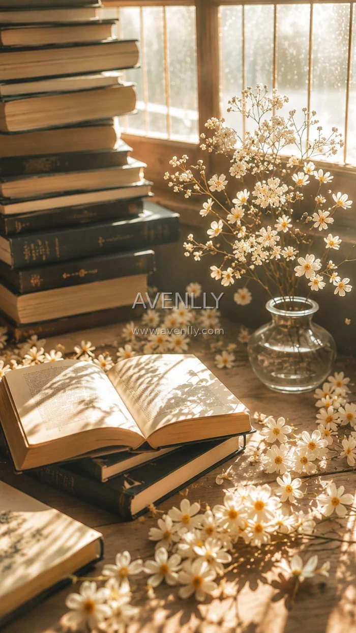 Cozy Reading Wallpaper | Aesthetic HD