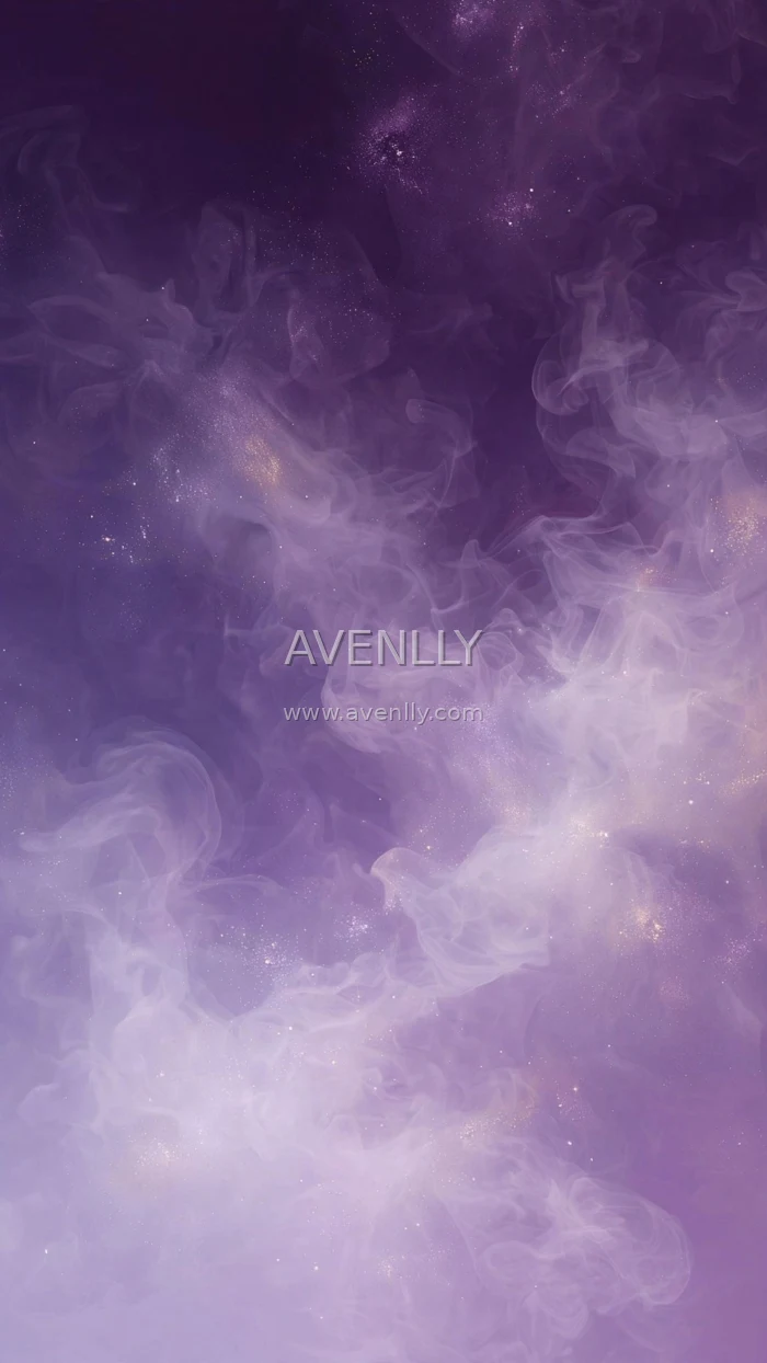 Dreamy Purple Nebula Wallpaper | Lavender Galaxy Smoke 4K