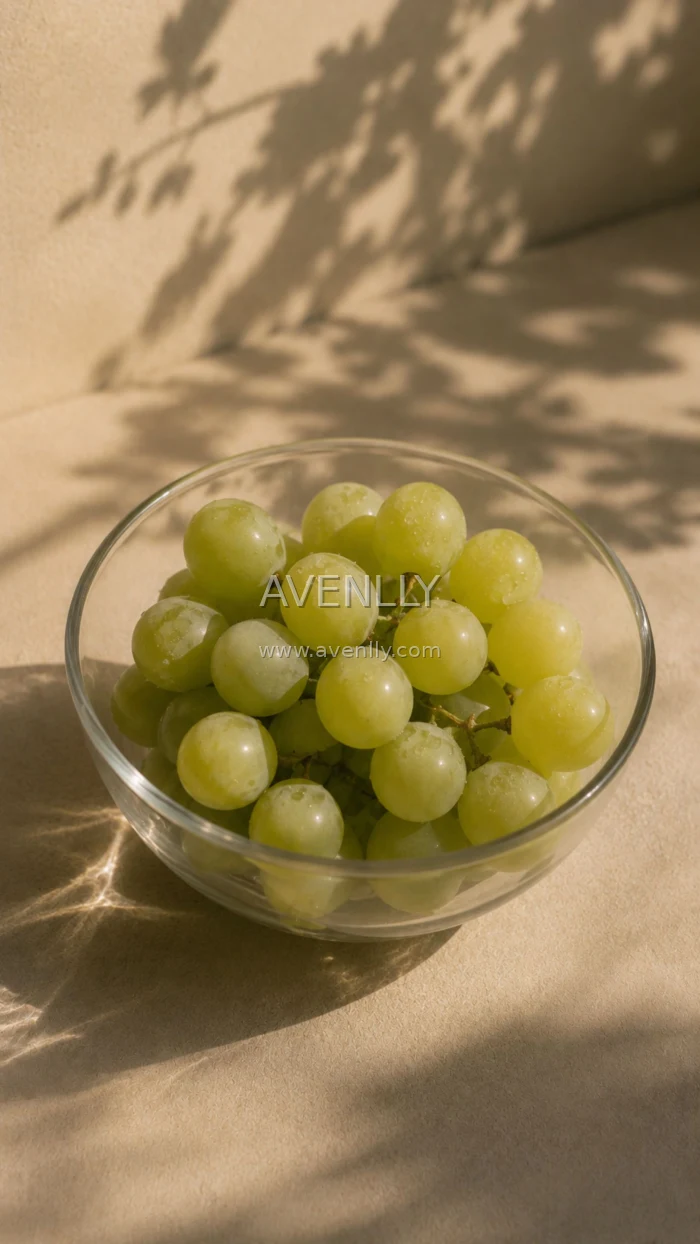 Green Grapes Fresh Aesthetic Wallpaper