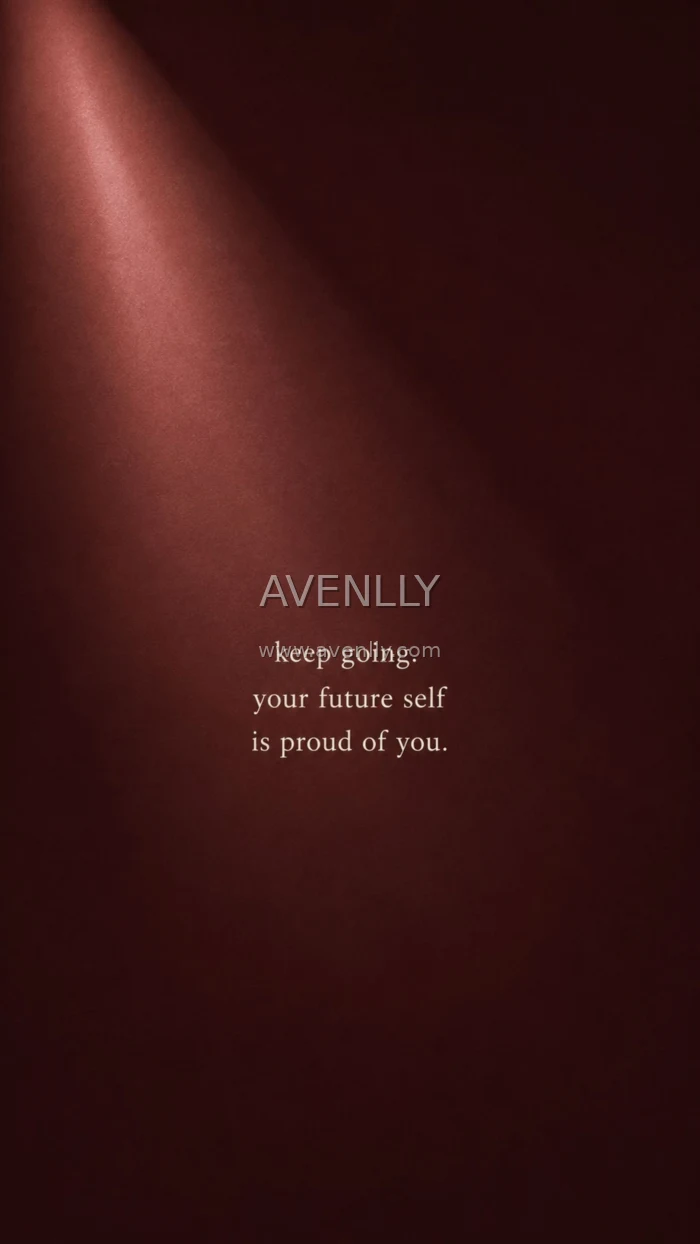 Keep Going. Your Future Self Is Proud of You. – Aesthetic Motivational Wallpaper